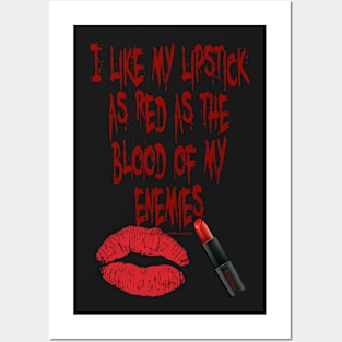 Blood of my enemies Posters and Art